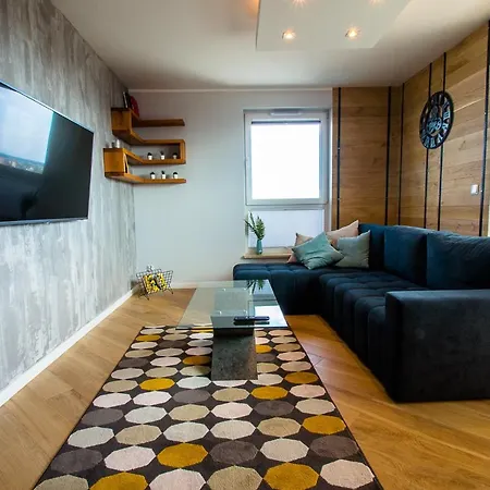 Grand - On The 17th Floor With Panorama Of The Old Town Apartment Gdansk