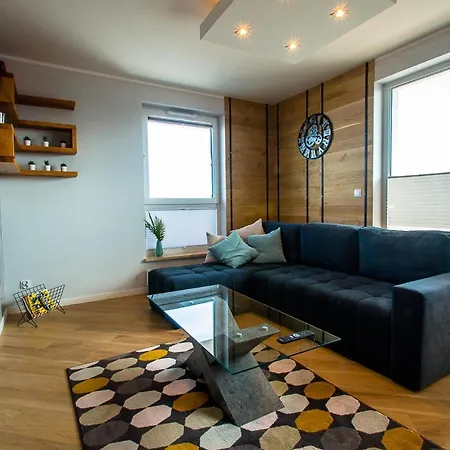 Apartment Grand - On The 17th Floor With Panorama Of The Old Town Gdansk