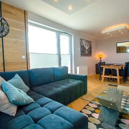 Grand - On The 17th Floor With Panorama Of The Old Town Apartment Gdansk